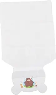 Beatifufu 10 Pack Newborn Soft Cotton Back Towels Boys Girls Towels for Daycare Home Cotton Soft