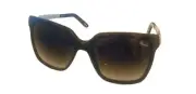Chopard Women's Sunglasses SCH208S Plastic Large Rectangular Purple & Crystals