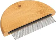 Ergonomic Wooden Handle Pet Comb Hair Remover for Dogs Slicker Brush Deshedding Tool Pet Hair Removal