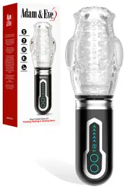 Adam and Eve Gawk Gawk 3.0 11" Thrusting, Rotating, & Vibrating Blowjob Masturbator