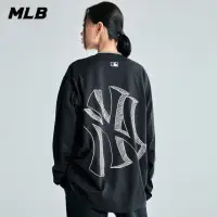 在飛比找momo購物網優惠-【MLB】背後大Logo長袖T恤 紐約洋基隊(3ATSB03