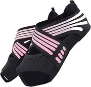 [BESPORTBLE] 1Pair Non Slip Yoga Shoes for Women Breathable Soft Soled Exercise Socks Lightweight Portable for Yoga Training Pilates and Dance