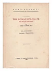 CLAUSING, ROTH (1891-) The Roman colonate : the theories of its origin / by Roth