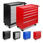 5-7 Drawer Tool Box Trolley Cabinet Storage Cart Garage Toolbox Organiser Au