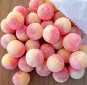 Barnetts Mega Sour Rhubarb Custard 1 Pound UK Bulk Candy FREE SHIP 48 STATES
