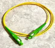 7 QTY -1M/3.28ft Single Mode Simplex Fiber Optic Patch Cable SC/APC-SC/APC #91