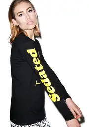 [Married to the Mob] Sedated Long Sleeve Tee