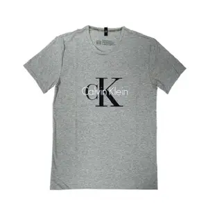 【Calvin Klein 凱文克萊】CK 圓領純棉 ck大logo印刷 短袖 T恤 兩色(透氣 舒適 百搭)