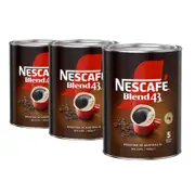 3 x Nescafe Blend 43 Instant Coffee 500g