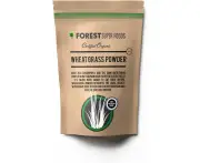 Forest Super Foods Australian Grown Young Wheat Grass Powder 500g (60 day supply) | Premium Quality | Gluten Free - High in vitamins and chlorophyll