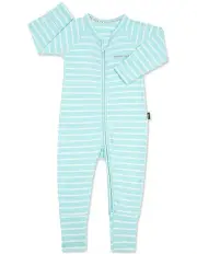 [Bonds] Baby Stripe Zip Wondersuit in Green