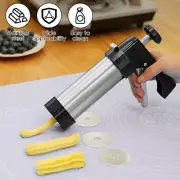 Stainless Steel Cookie Press for Baking Multipurpose Cookie Press Kit qrzVV