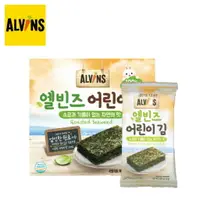 在飛比找樂天市場購物網優惠-韓國 愛彬思 ALVINS 烘烤寶寶海苔 (10包入) 無調