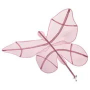 SNÖFINK bed canopy, butterfly/pink