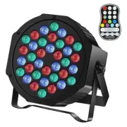 Rechargeable Stage Par Lights U`King RGB 36 LED Battery Powered Par Wireless ...