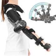 Electric Elbow Joint Rehabilitation Device Adjustable 0° Extension And 110° Flexion Flexible Support Frame For Wrist Elbow Joint Injuries Recovery(Right)
