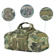 40L/60L/80L Tactical Duffle Bag – Large Travel Backpack for Camping & Hunting