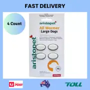 Aristopet All Wormer for Large Dogs 4 pack Worming Tablets Australian Made