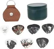 SWOOMEY 1 Set Guitar Picks Storage Box Compact Stylish Guitar Pick Sleeve Organizer for Easy Carrying for Musicians The Go for Electric