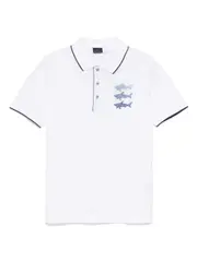 [Paul & Shark] Paul & Shark-Polo In Cotone Con Stampa Squali-Uomo M