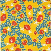 [むす美] Musumi 20015-202 Furoshiki Furoshiki Approx. 27.6 inches (70 cm) kata kata Hummingbird, Kiro, Made in Japan