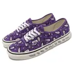 【VANS】休閒鞋 AUTHENTIC 44 DX 男鞋 女鞋 紫 白 刺繡 PAISLEY 變形蟲(VN0A7Q5CPRP)