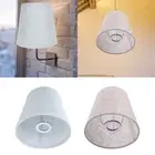 E14 Decoration Replacement Fabric Burlap Lampshade for Bedroom Apartment Bar