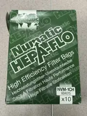 Numatic 10 microfibre dustbin bags Henry Hetty HVB HVC HVN JVR Free US Shipping