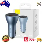 Baseus Golden Contactor Pro Triple Fast Charger Car Charger 65W U+C+C