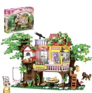 flybakiz Tree House Girls Building Block Set, Treehouse Building Blocks Toys New