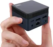 WayPonDEV BY51 Mini Computer Intel Alder Lake N100, Mini PC Windows 11 Pro, LPDDR5 RAM, M.2 SSD 2242 NVME, Support Dual Screen 4K, WiFi5/BT4.2 (12GB RAM+256GB SSD)