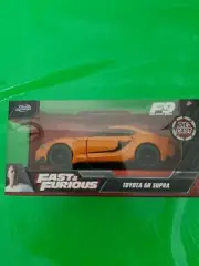 JADE FAST & FURIOUS TOYOTA GR SUPRA ORANGE 1/32 vintage collectable F-9