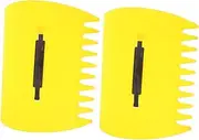 Outanaya 1Pair Leaf Collector Rake with Ergonomic Handle Efficient Garden Tool for Leaf and Grass Cleanup for Maintenance and Outdoor Chores Durable Design