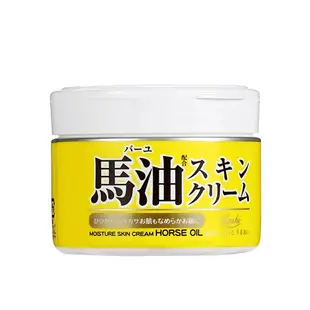 日本LOSHI馬油保濕乳霜-220g(護膚乳霜)*1加贈嬰兒皂*1 (6.5折)