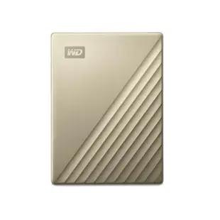 【WD 威騰】My Passport Ultra 2TB Type-C 2.5吋 行動硬碟 金(WDBC3C0020BGD-WESN)