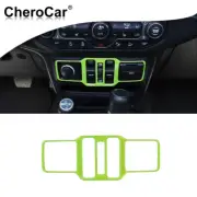 Light Green Window Control Panel Switch Trim for Jeep Wrangler JL &JT 2018+ (for: Jeep)