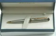 Magnificent Ballpoint Pen Waterman Expert Grey Ice New Of Stock IN Box T52