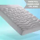 Cooling Mattress Pad Overfilled Matress Cover 3-Zone Bed Topper Deep Pocket Fit