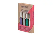 Opinel Les Essentiels Art Deco Stainless Steel Kitchen Knife Set of 4