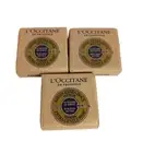 Lot of 3 L'OCCITANE Extra Gentle Vegetable Soap Verbena Travel Size 50g 1.7oz