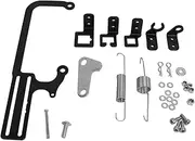 Throttle Cable Assembly Kit, Carburetor Throttle Cable Bracket 304147 Gearbox Throttle Linkage Kit for 700R4 Transmission