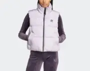 Adidas Regen Down Vest - Silver Dawn / IW8366 / Duck Down Womens Expedited