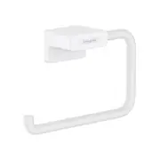 Hansgrohe AddStoris Toilet Roll Holder Without Cover in Matt White (41771700)