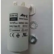 RUN CAPACITOR 10 UF / 10 MF WITH REMOVABLE BOLT with 4 pins