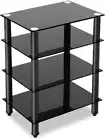 TV Stand 4 Tiers Entertainment Unit HiFi Media CD Shelf, Home Office Univer.....