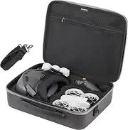 FSIDIWT Neo Goggles N3 Carrying Case, Portable Storage Shoulder Bag for DJI Neo Drone Accessories, Fits for DJI Goggles N3, RC Motion 3 Controller, Battery Charger Hub
