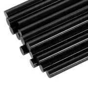 40 Pcs Mini Hot Glue Sticks, 0.28" Dia x 3.94" Long EVA Sticks, Black