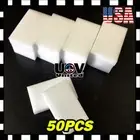 50pc Magic Sponge Eraser Melamine Cleaning Foam Home House Auto Cleaning Tool U1