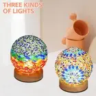 Night Lights Table Lamps Soft Light Bohemian Glass Table Lamps 3 Color¤