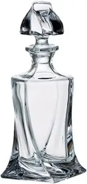 Crystalex AU60064 Bohemia 17 Oz Bohemian Crystal Liquor/Vodka Carafe